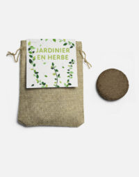 kit à planter jardinier en herbe basilic