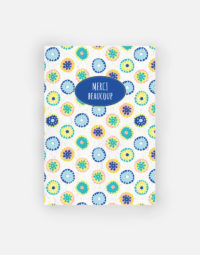 carte-merci-champetre-plume-a6-fleur-printemps