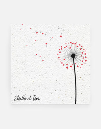 Faire part Pissenlit