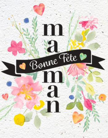Zoom Carte à planter bonne fête maman