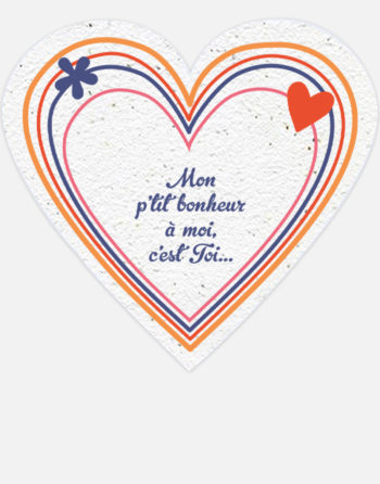 Zoom Coeur à planter mon petit bonheur