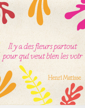 Zoom Carte Pop-Up Matisse