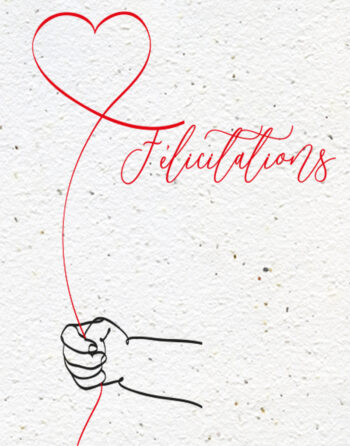 Zoom Minoé Félicitations ballon