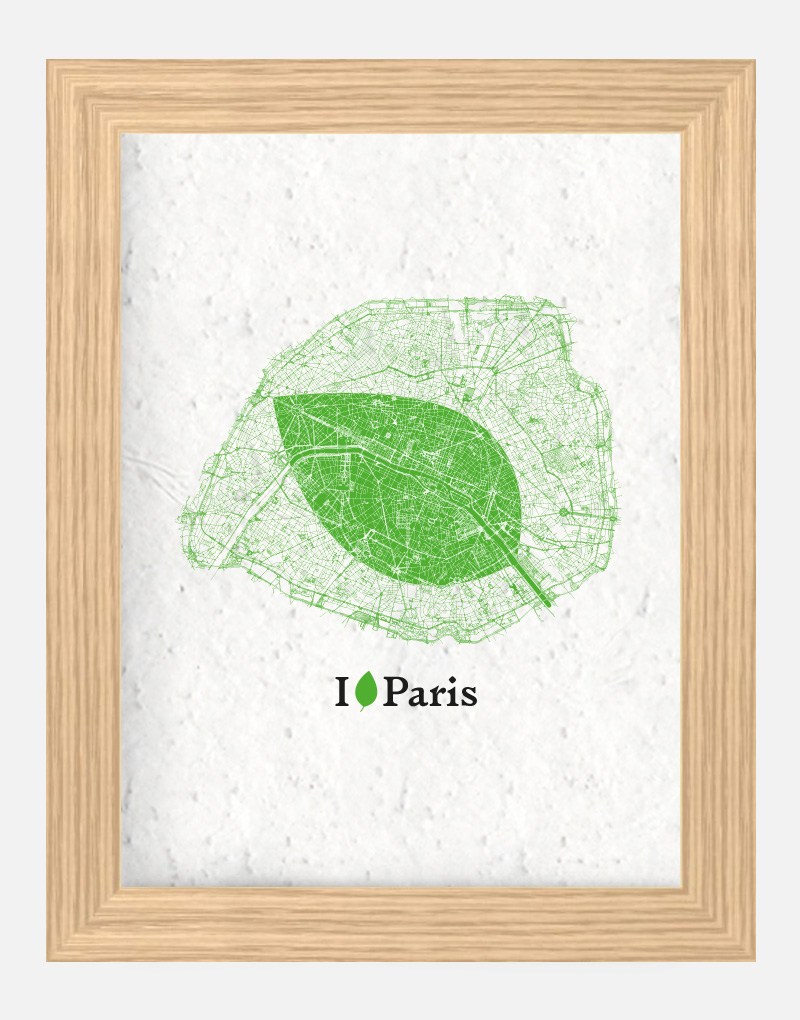 affiche-a-planter-papierfleur-paris-feuille-biodegradable-zero-dechet-deco Affiche à planter I plante Paris