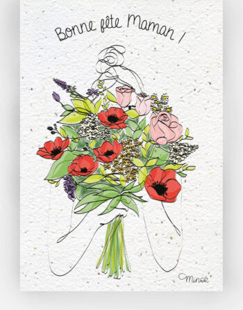 ZOOM Bonne fete maman bouquet