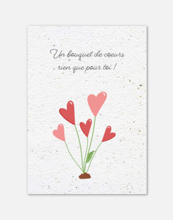 bouquet de coeurs rv
