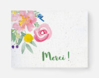 carte à planter_merci un air printanier - recto