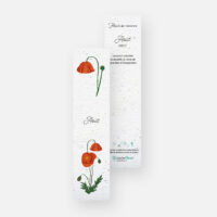 marque-page fleurs de naissance Août