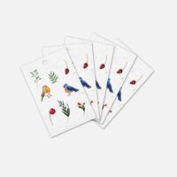 mockup lot étiquettes FORET