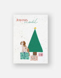 carte_chien noel