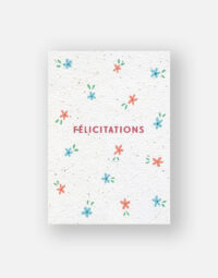 carte à planter félicitations