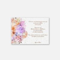 Faire-part à planter - Gerberas