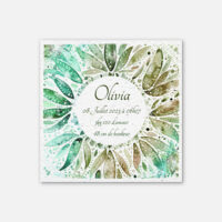 Faire-part de naissance à planter - Nature